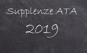 ATA - Convocazione stipula Contratti a Tempo Determinato 2019/2020.